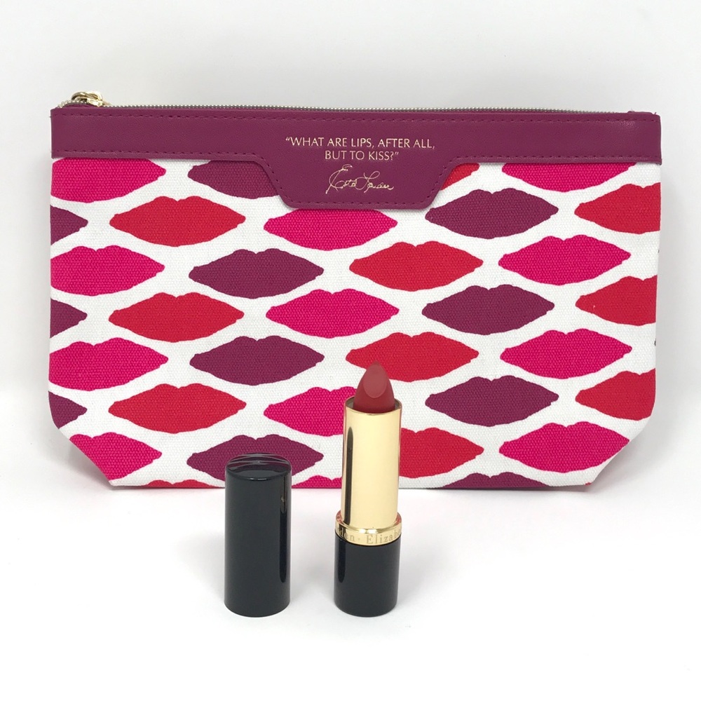Elizabeth Arden Lipstick and Bag 💄